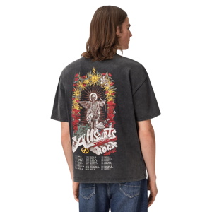 AllSaints Roque Short Sleeve Oversized Crew Neck T-Shirt